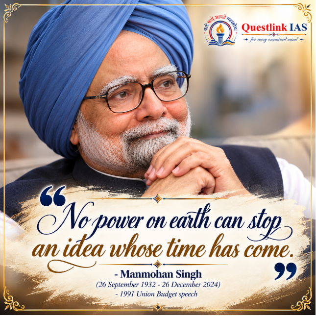 The **1991 LPG reforms—Liberalisation, Privatisation and Globalisation—**spearheaded by Dr. Manmohan Singh as Finance Minister, marked a turning point in India’s economic journey, opening the economy to greater competition, private enterprise and global integration.
